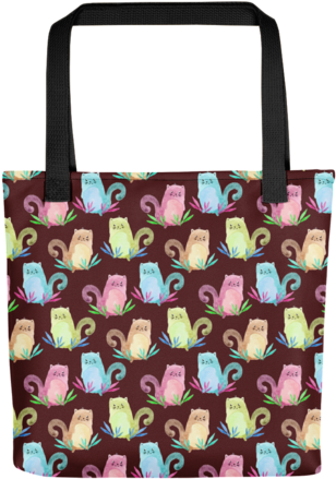Fashion Tote Bag With A Zipper - Tote Bag (480x480), Png Download