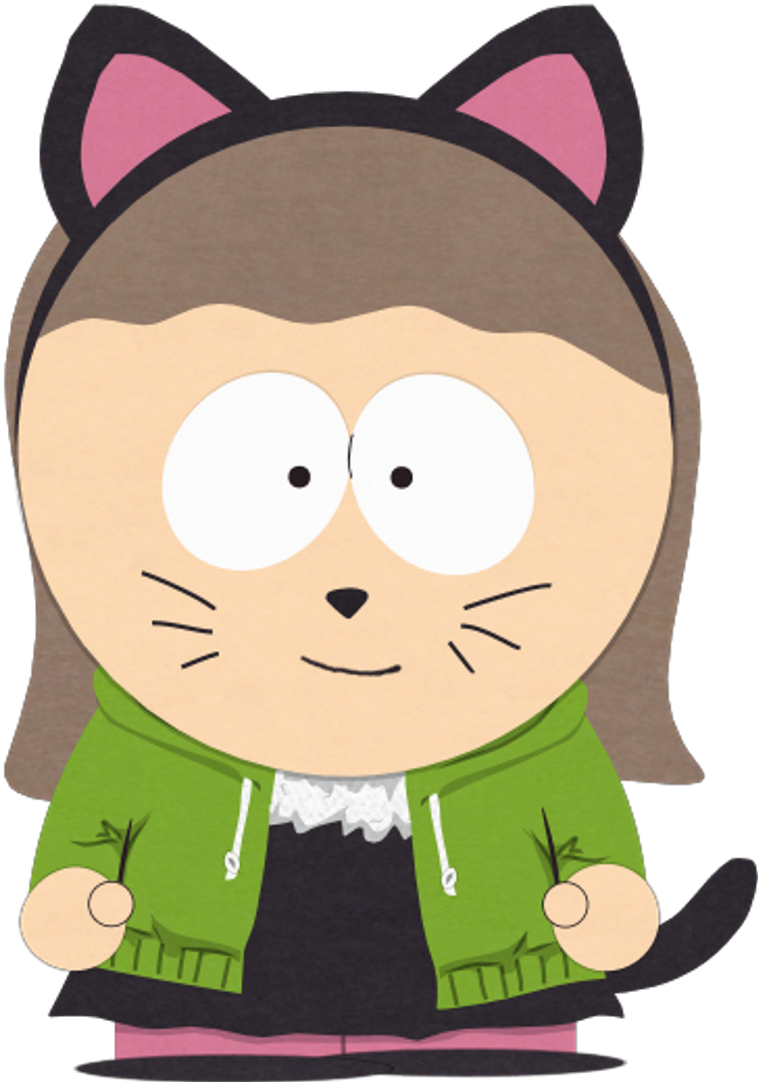Alter Egos Heidi Cat - South Park Heidi Cat (758x1082), Png Download