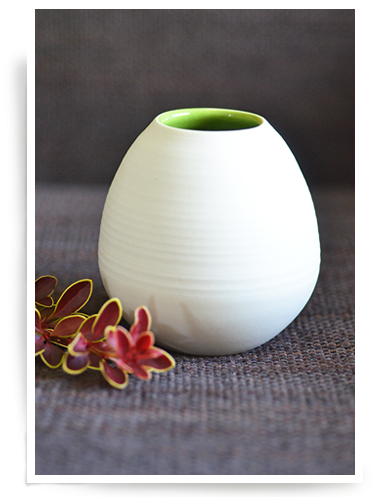 Meadow Ribbed Bud Vase - Vase (400x510), Png Download