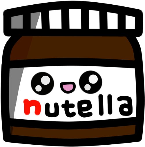 Nutella Tumblr Png - Nutella Png Dibujo (800x800), Png Download