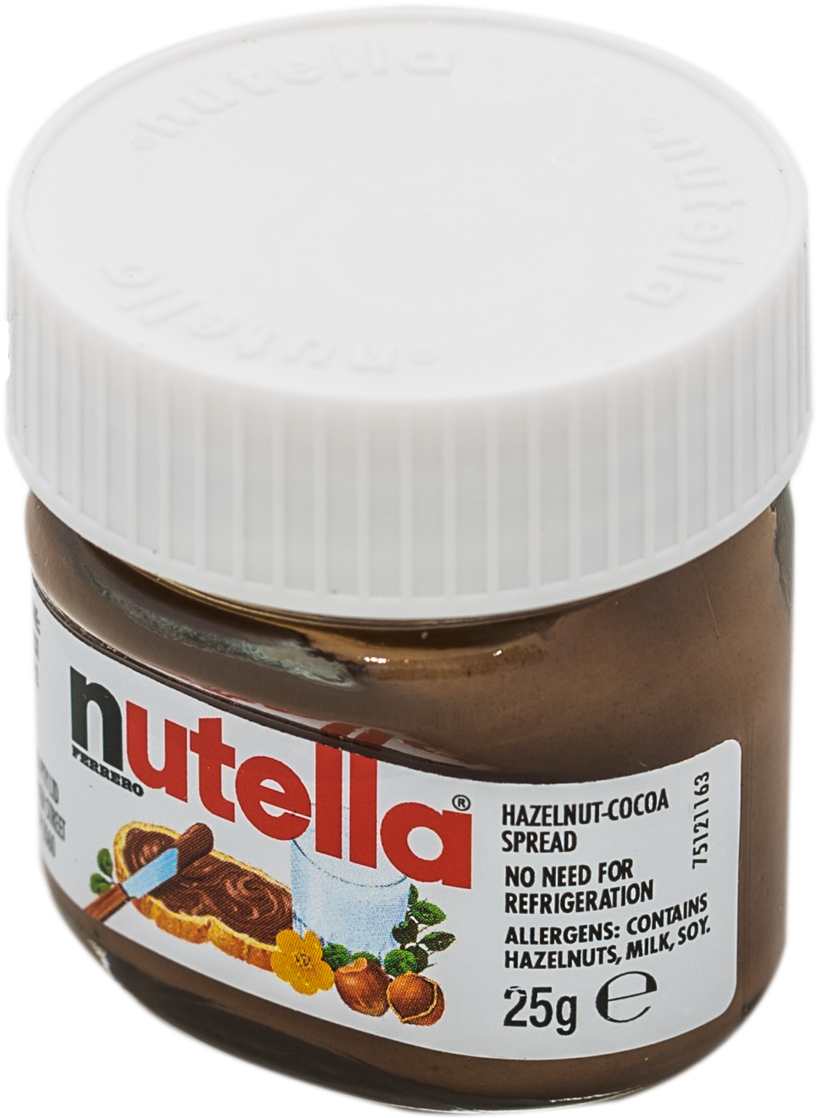 Nutella (3593x2400), Png Download
