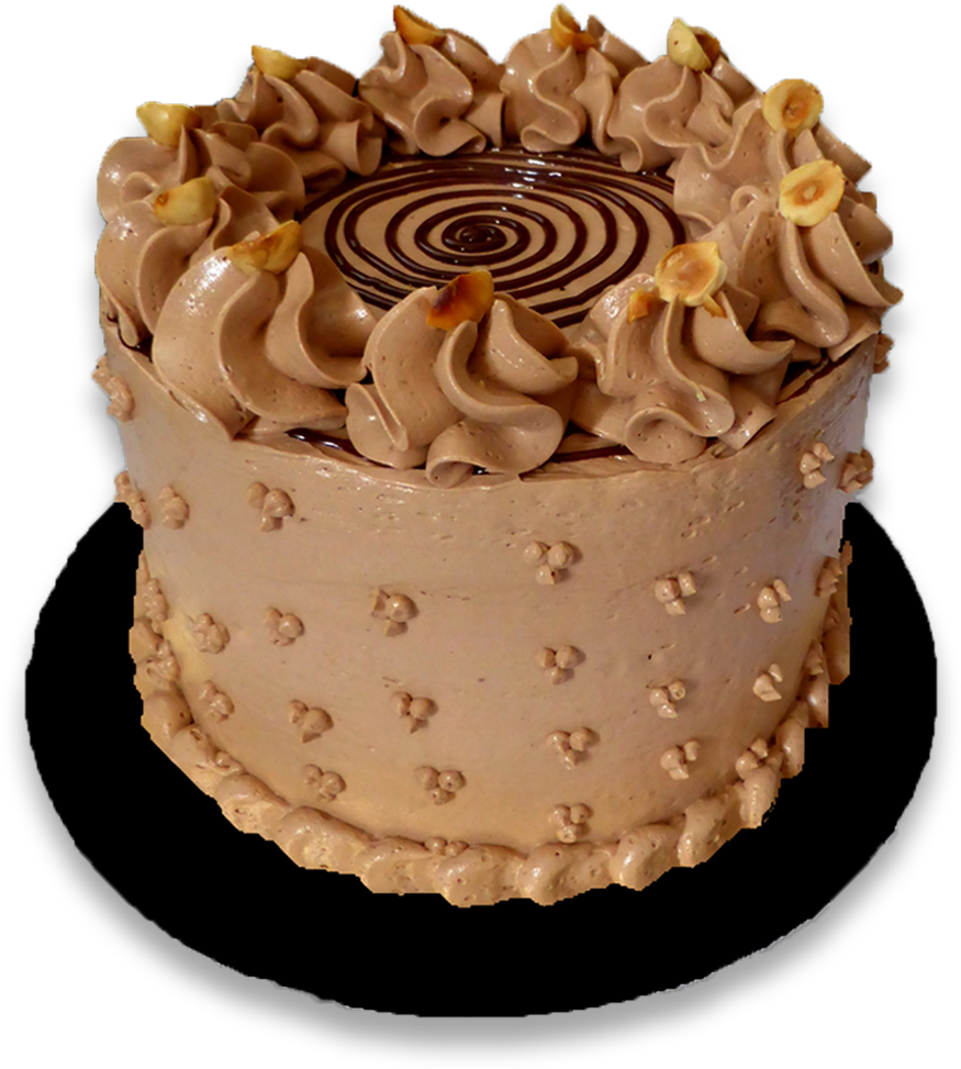 Layer-nutella - Birthday Cake (1000x1000), Png Download
