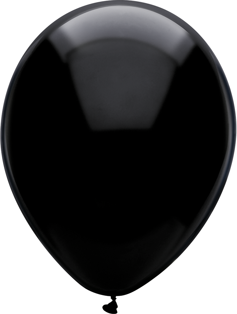 Way To Celebrate 15 Ct - Black Balloon (800x1059), Png Download