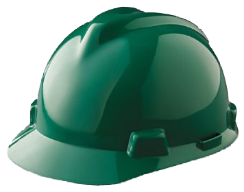 Msa Topgard 475378 Fas-trac Ratchet Suspension Slotted - Safety Works Msa V-gard Protective Cap (355x355), Png Download