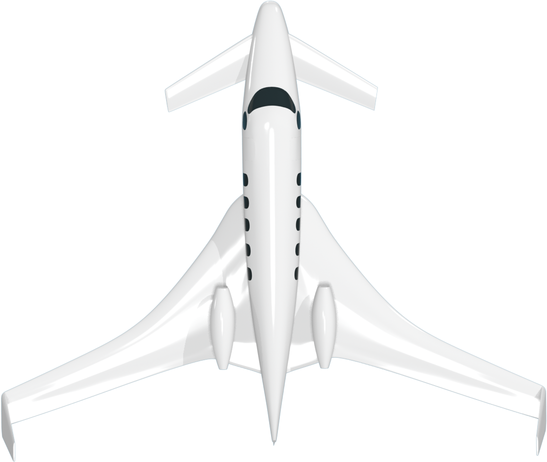 Starship Top - Jet Aircraft (1680x1050), Png Download