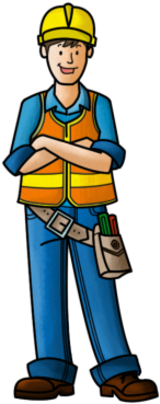 Construction Workers Png Clipart Royalty Free - Arica (420x420), Png Download