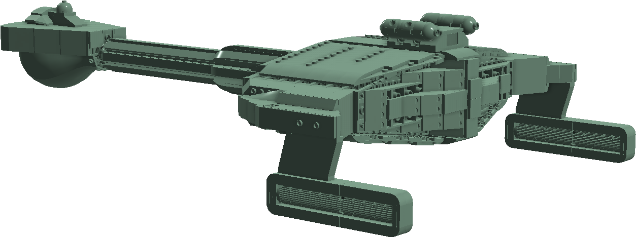 Supposedly The Seventh Iteration Of A Series Of Cruisers - Assault Rifle (1366x606), Png Download