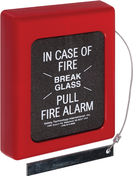 Break Glass Stopper® - Sti-4100em Break Glass Stopper Lrge Emerg (600x600), Png Download