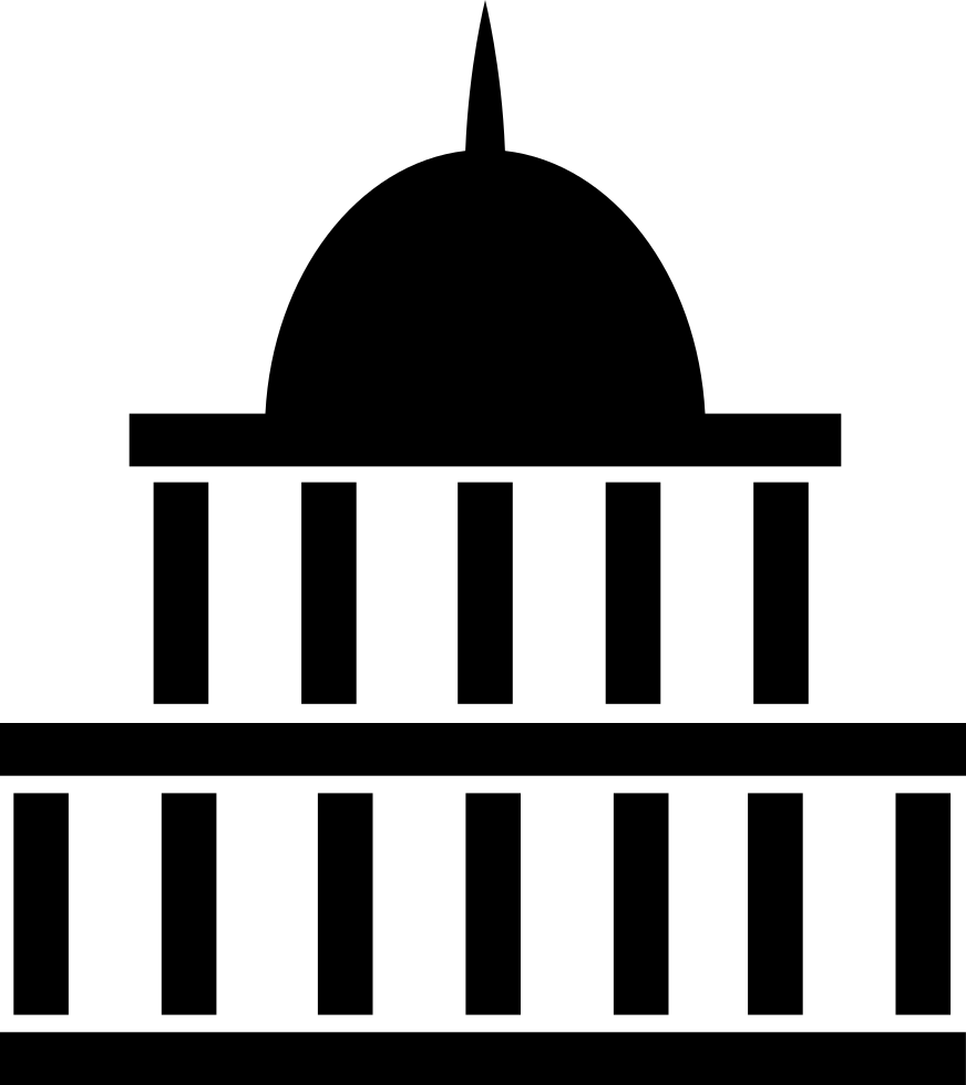 American Government Building Comments - Us Government Icon Png (872x980), Png Download