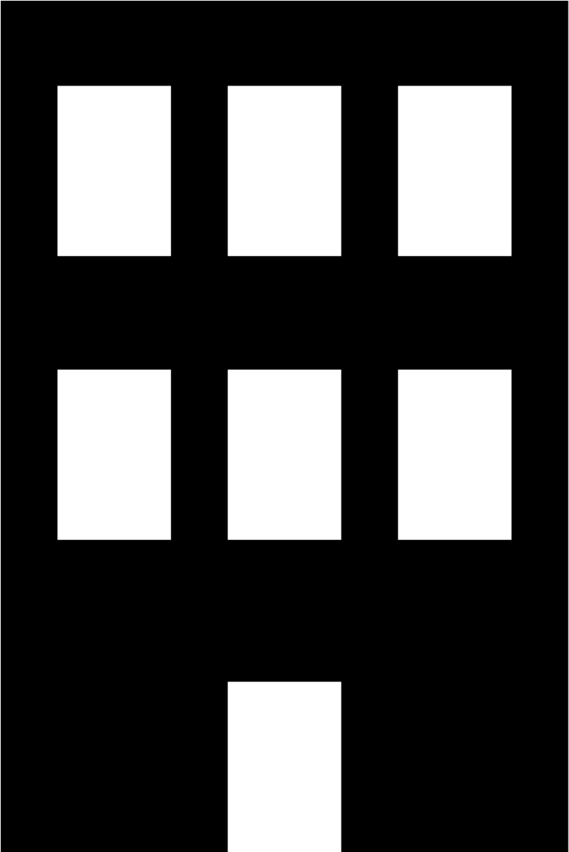 Office Building Icon Png Download - Office Icon Png Black (1200x1200), Png Download