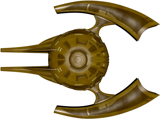 I've Completed Another Spaceship Model, And Have Rendered - Side Spaceship Sprite Transparent (719x540), Png Download