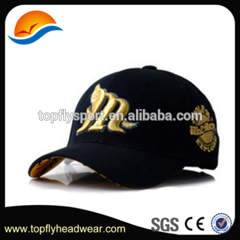 Black Custom Racing Baseball Cap Hard Hat With Applique - Spring&summer Hats For Women And Men Letter M Wolf (350x350), Png Download