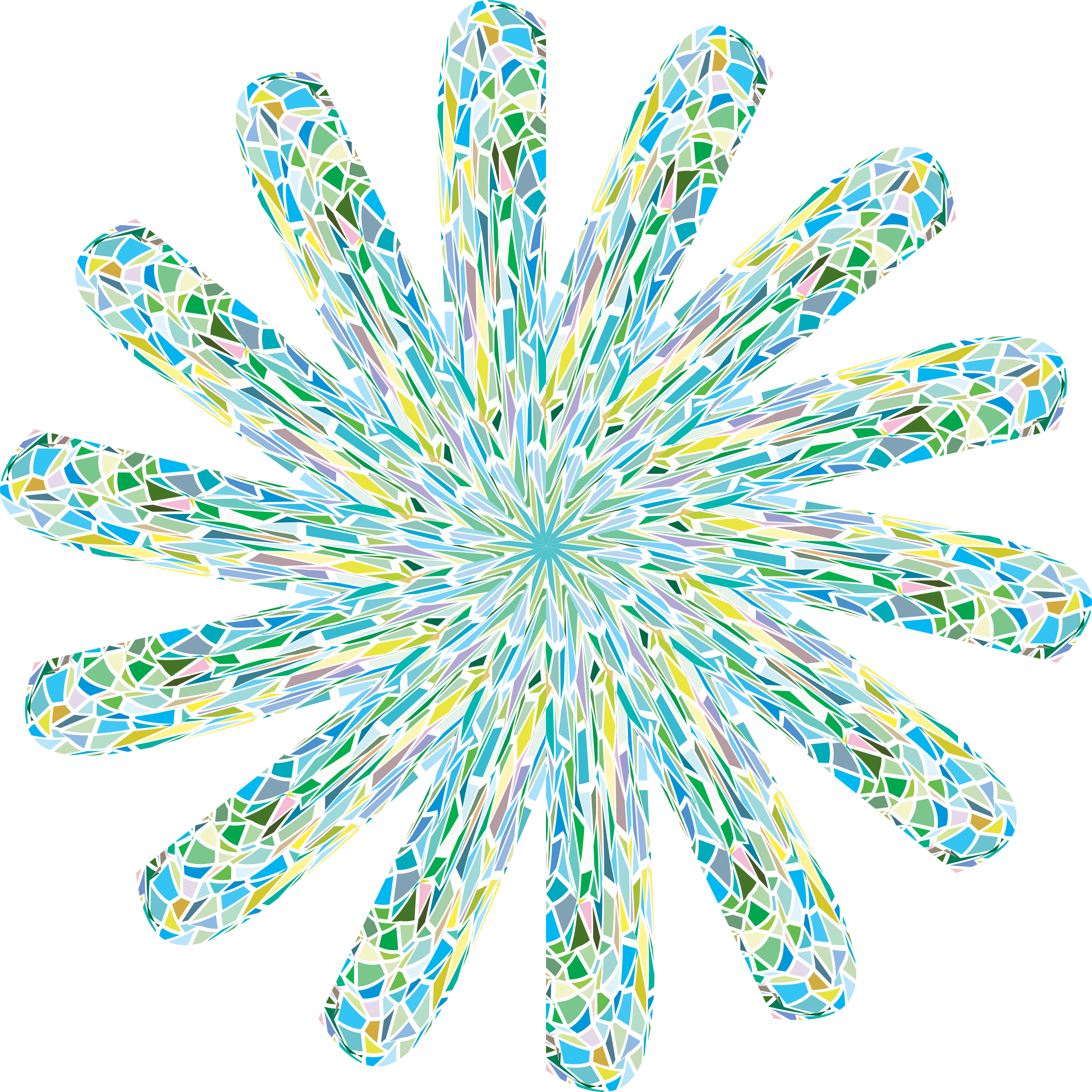 This Free Icons Png Design Of Pastel Flower (2358x2358), Png Download