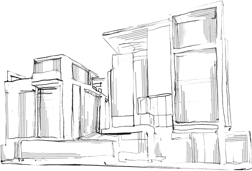 Banner Library Stock Nuparc Residences Vision Community - Sketch (838x570), Png Download