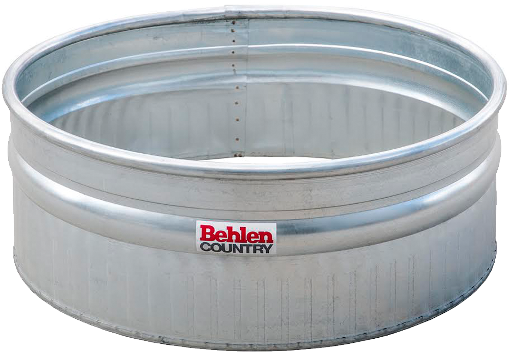 Behlen Round Fire Ring - Behlen Country 50601368 Fire Ring Galvanized (1000x1000), Png Download