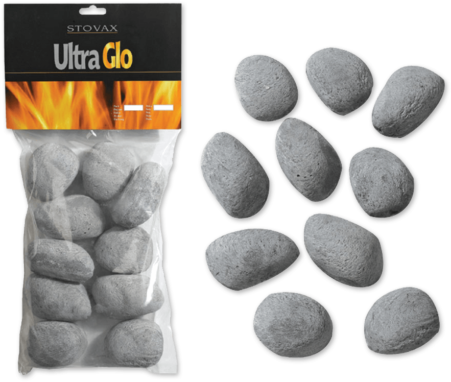Large Pebbles Grey - Stovax Pine Cones (pack Of 2) (1000x1000), Png Download