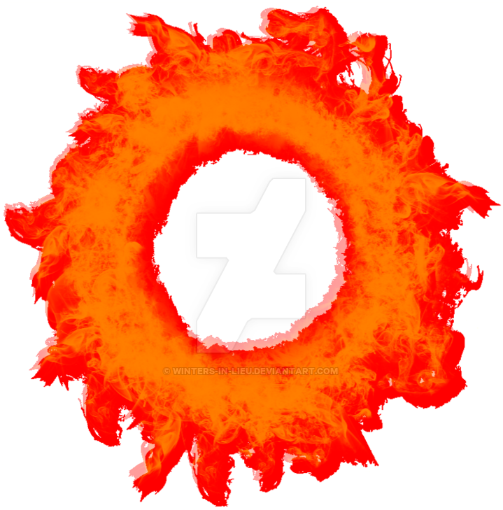 Ring Of Fire By Winters In Lieu Clipart - Circle (900x900), Png Download