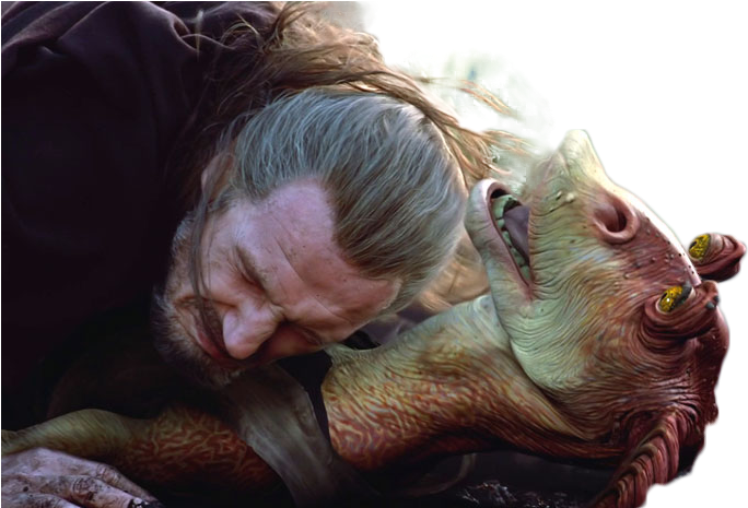 Http - //image - Noelshack - Com/fichiers/2017/50/ - Jar Jar Binks Sleeping (696x464), Png Download