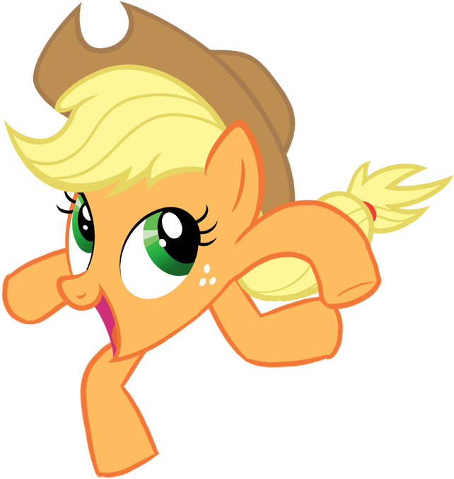 Applejack Is The New Kool-aid Man - My Little Pony Apple Jack (653x695), Png Download