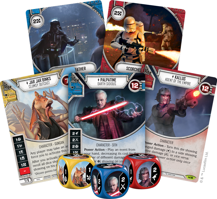 Star Wars Destiny Way Of The Force (700x644), Png Download