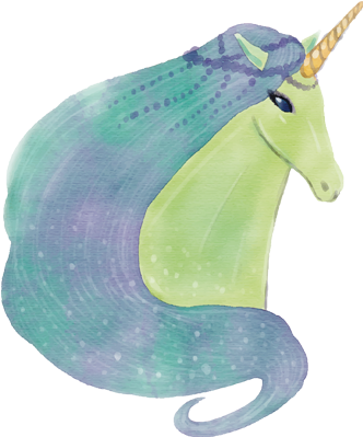 Watercolor Painting Unicorn - Watercolor Painting (450x450), Png Download