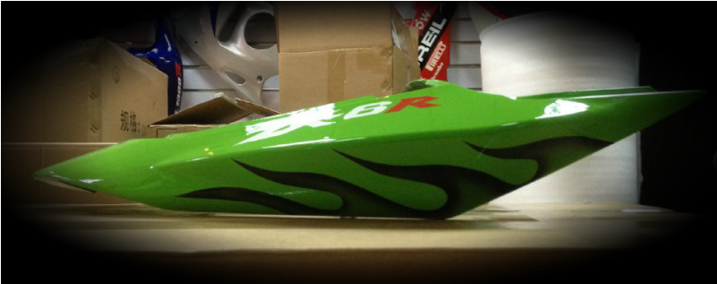 2003 To 2004 Zx6r - Speedboat (800x640), Png Download
