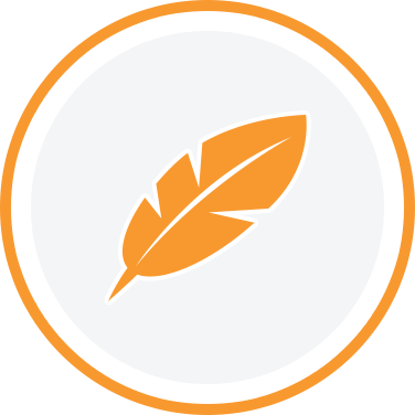 Feather Icon - Leger Icone (376x376), Png Download