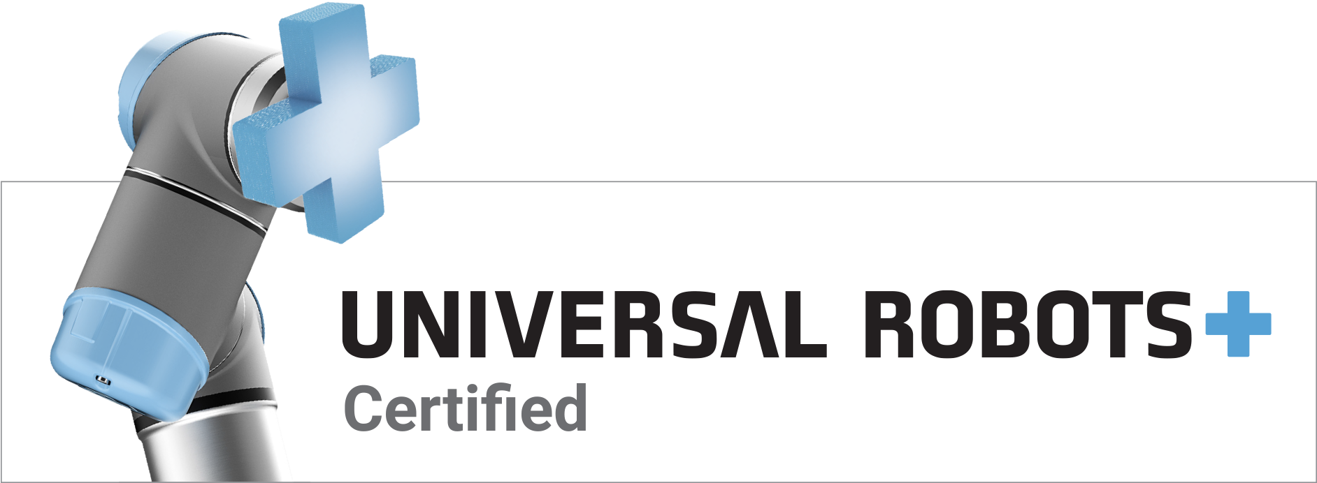Qb Softhand Research Is An Anthropomorphic Robotic - Universal Robots Certified (1885x798), Png Download
