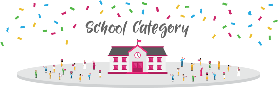 [fpwc] Website Category School V2 (1000x353), Png Download