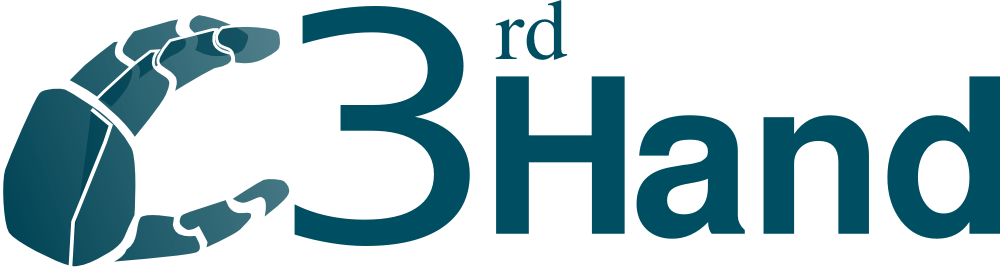 Robot Based Small Series Production Requires A Major - Robot Hand Logo (1000x272), Png Download