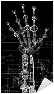 Robot Hand Png Download - Xperia Z1 So-01f/sol23 ハードケース/カバー 【handed Pcクリアハードカバー】エクスペリア (400x400), Png Download