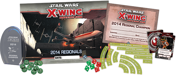 Swx 2014 Regionals Prizes 1 - Star Wars - X-wing Miniatures Game - Imperial Dial (600x258), Png Download