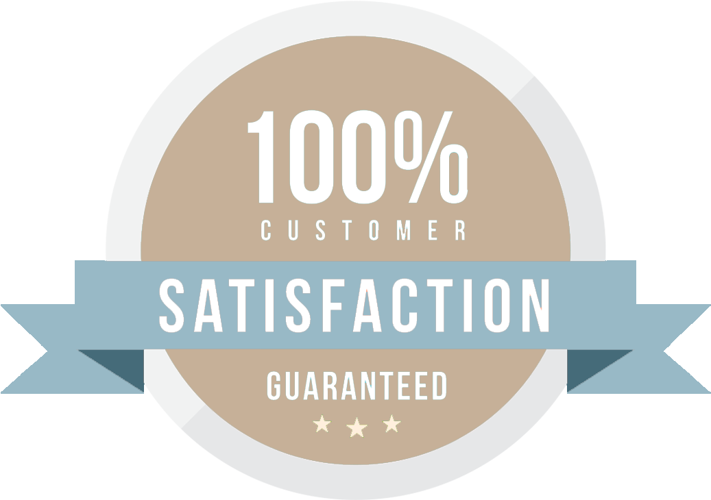 We're Committed To Excellent Quality Clothing At Affordable - Satisfaction Guaranteed Logo Png (1050x1050), Png Download