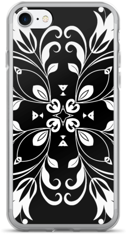 This Sleek Iphone Case Protects Your Phone From Scratches, - Cool Drawing Of A White Tree (600x600), Png Download
