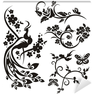 Style And Apply Peacock Wall Decal (400x400), Png Download