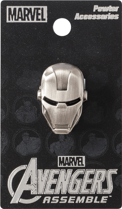 Iron Man Mask Lapel Pin - Iron Man Pin (850x850), Png Download