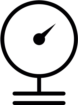 Weighing Scale, Ios 7 Interface Symbol Vector - Circle (400x400), Png Download