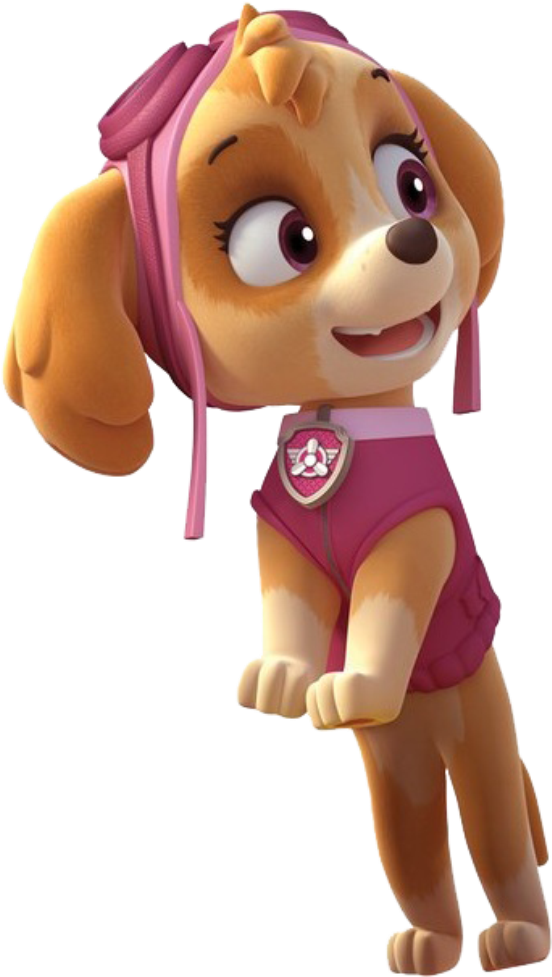 Patrulha Canina Skye 3 Png - Personagens Patrulha Canina Png (697x1110), Png Download