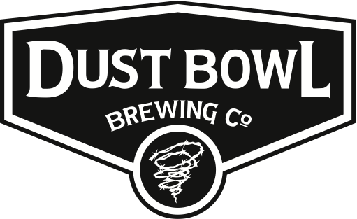 Dust Bowl Brewing Logo Black Fill (511x313), Png Download