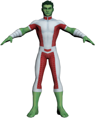 Download Zip Archive - Beast Boy (750x650), Png Download