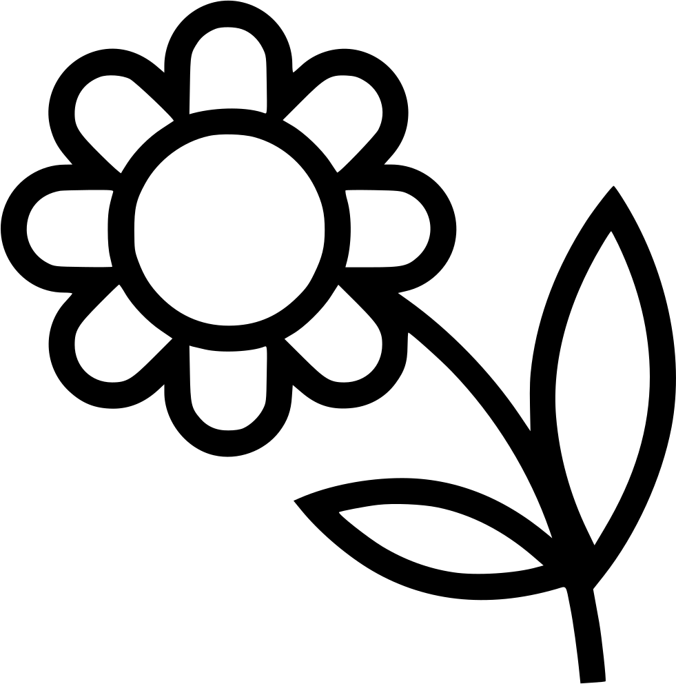 Flower Comments - Flower Icon Png Free (981x992), Png Download