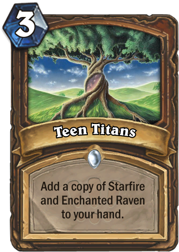 Where Are The Others Malfurion Is Beast Boy - Hearthstone Elise The Trailblazer (400x543), Png Download