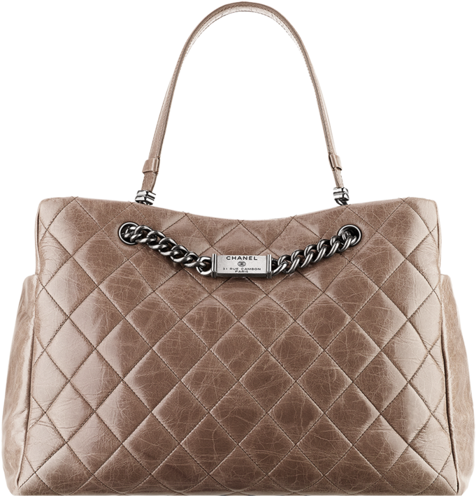 Chanel Shopping Tote - Chanel Borse Png (846x1080), Png Download