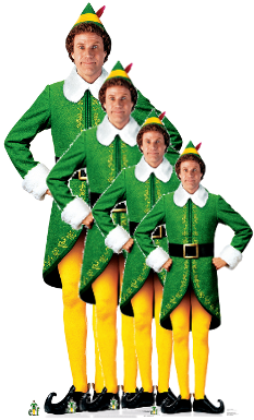 Elf - Elf The Movie (400x427), Png Download