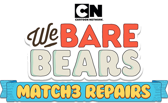 Cartoon Network And Korean Game Developer Sundaytoz - We Bare Bears Match3 Repairs (588x360), Png Download