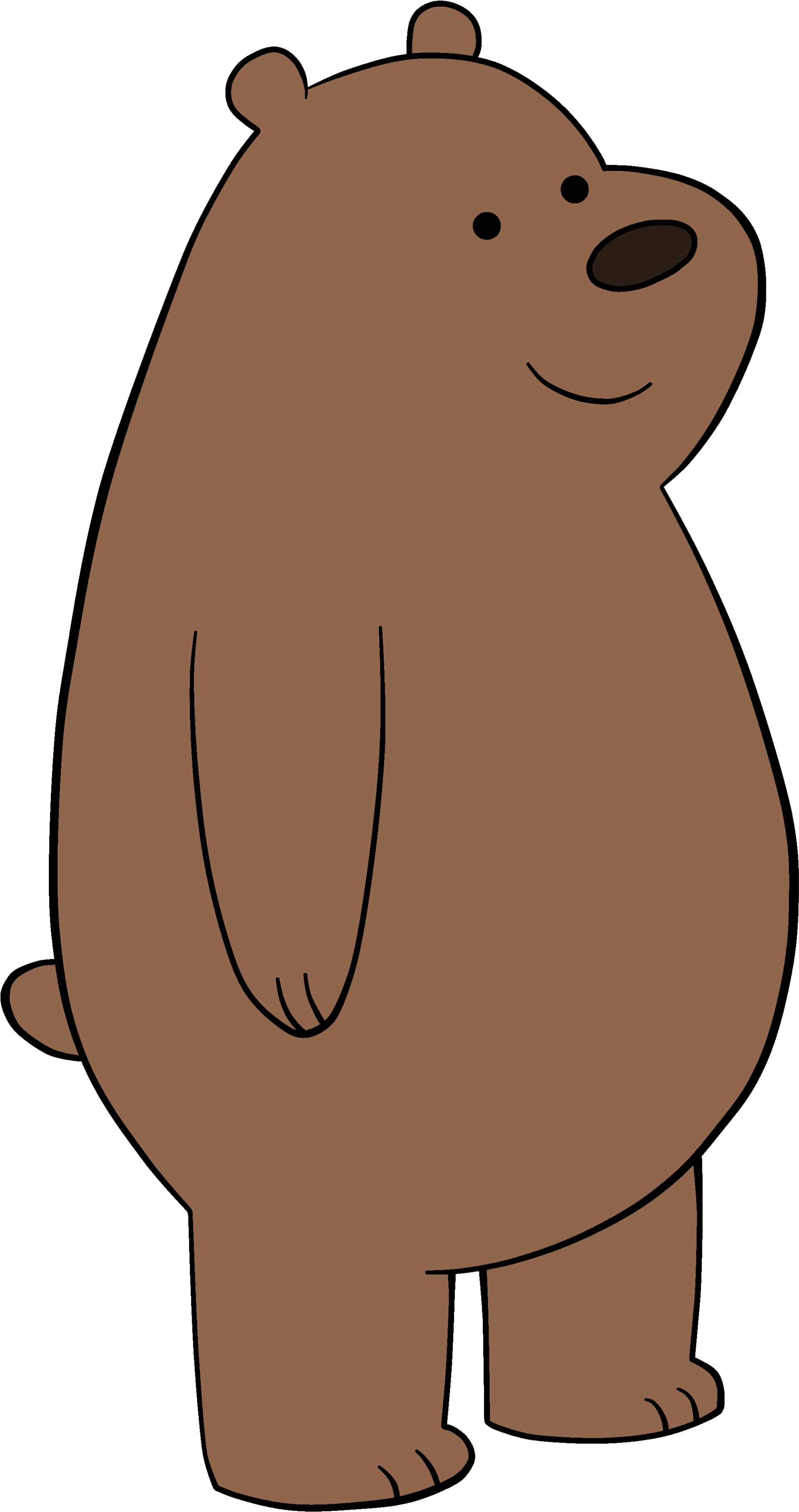 Download Grizzly Bear/designs - We Bare Bears - Full Size PNG Image ...