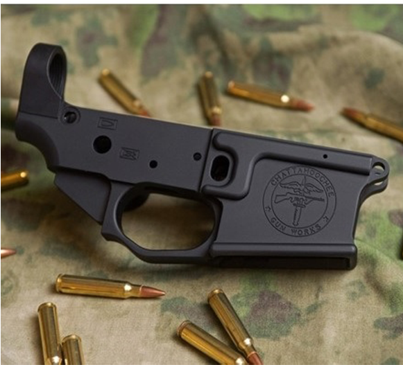 Chattahoochee Gun Works Billet Lower Receiver - Firearm (580x870), Png Download