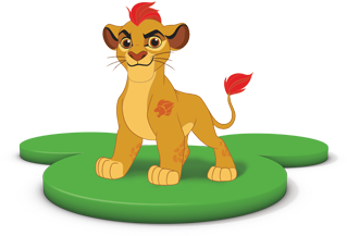 Lion Guard White Background (400x320), Png Download