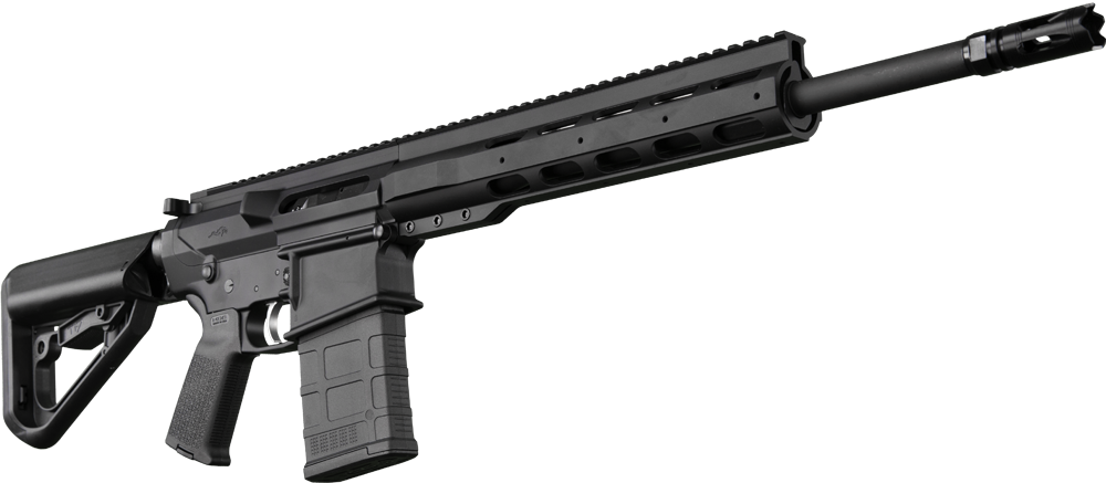 Am10 Hunter 16 Hunter Model Is Chambered In - 15 Handguard 20 Barrel (1000x437), Png Download