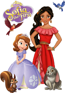 Sofia - Elena And Sofia The First (300x400), Png Download